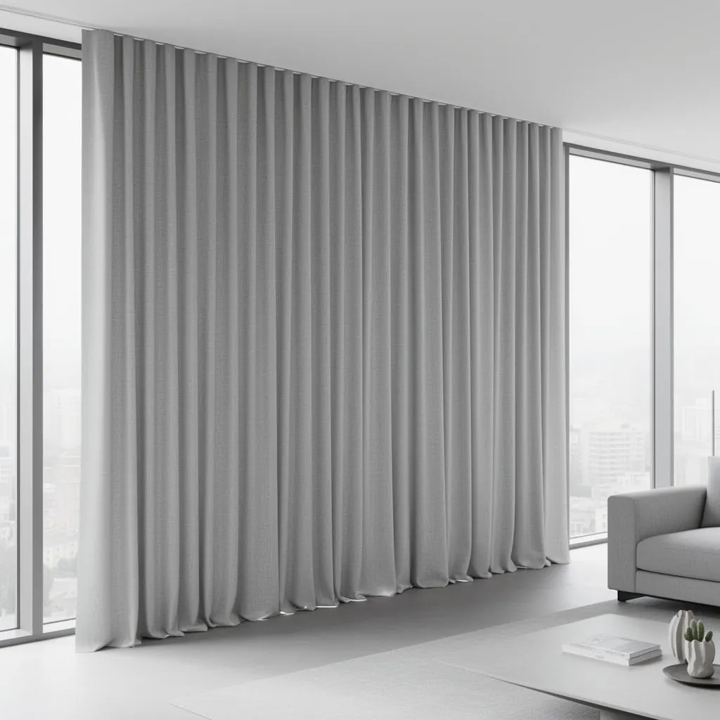 Wave heading curtains