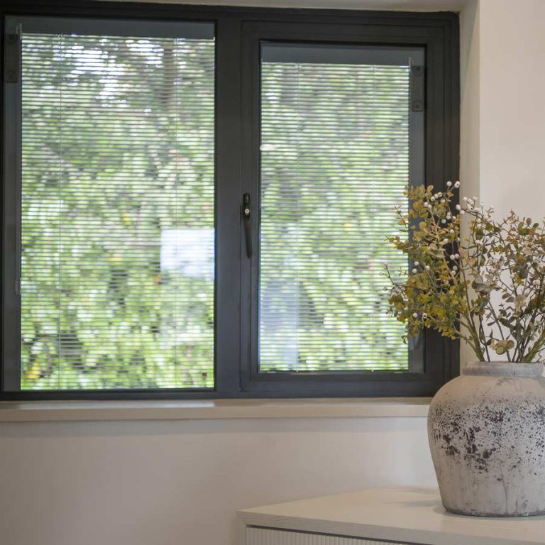 PLEATED INTEGRAL BLINDS