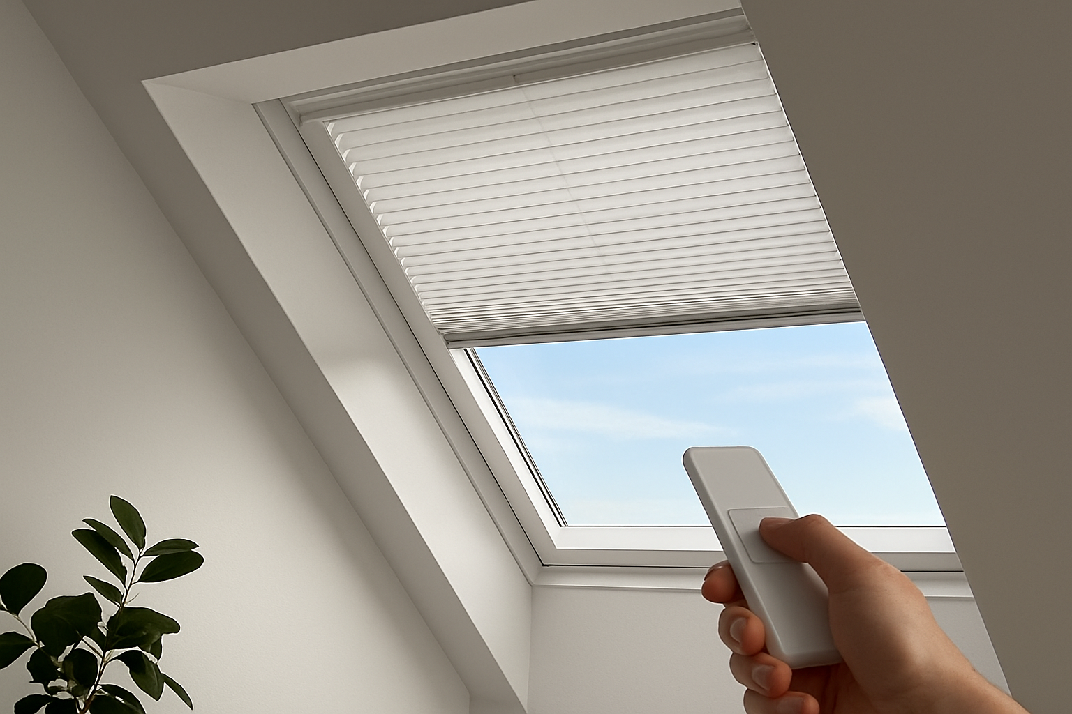 The Benefits of Motorised Velux Blinds