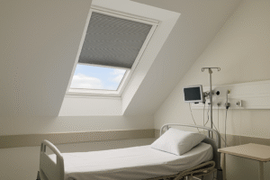 Velux Blinds for Skylights in Hospitals – Patient Comfort
