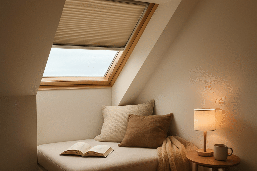 Velux Blinds for Reading Nooks – Creating the Perfect Ambience