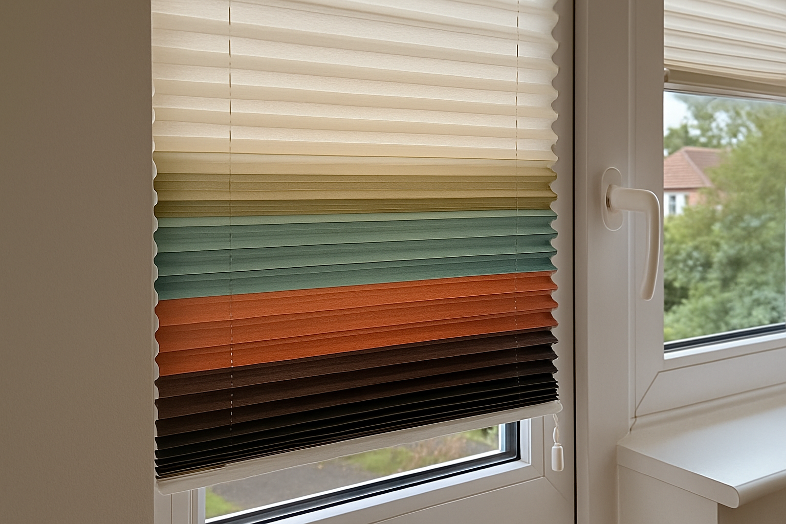 Trendy Colours for Pleated Blinds in 2025