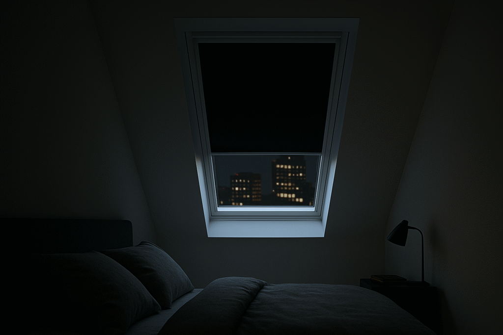 Velux Blinds for Urban Homes – Blocking Out the City Lights