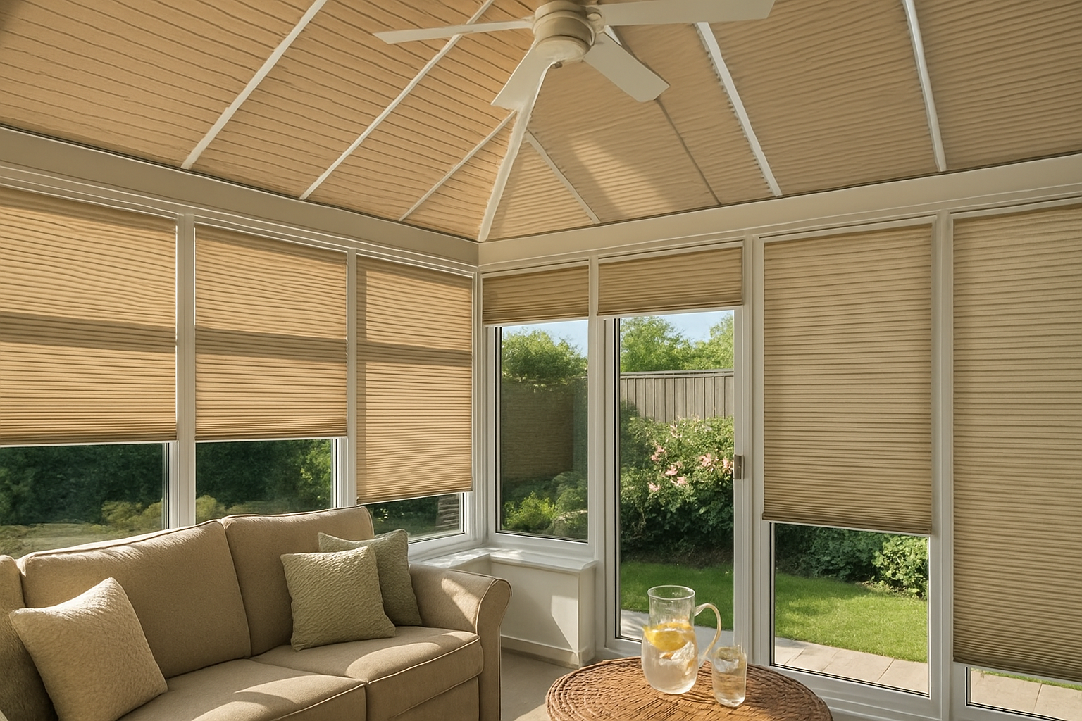 How to Keep Your Conservatory Cool with Blinds