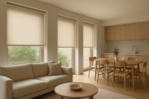 How to Use Roller Blinds in Open-Plan Living Spaces