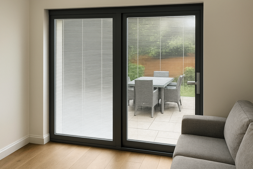Integral Blinds: A Modern Solution for Sliding Doors