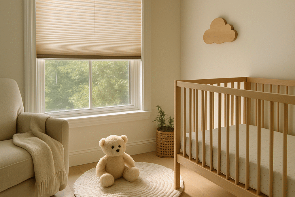 How to Choose Pleated Blinds for a Nursery